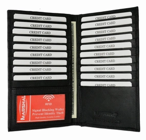 Rfid Blocking Premium Genuine Leather Bifold Credit Card Id Holder Rfid P 1529 (C) Shop Grab Savings Sale Ending Soon