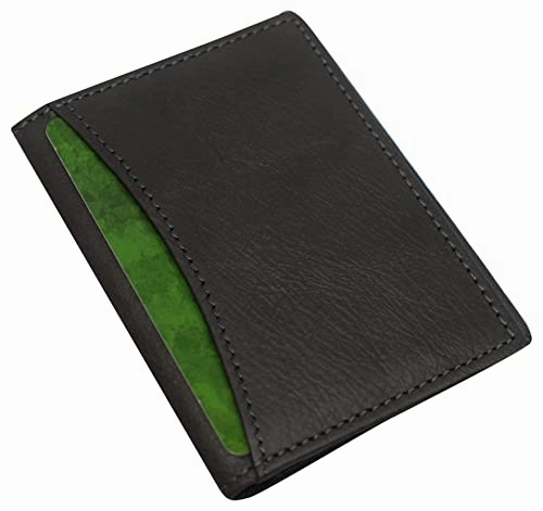 Rfid Blocking Slim Thin Leather Credit Card Id Mini Wallet Holder Bifold Driver'S License Safe Dont Miss Big Savings Deal Frenzy Today