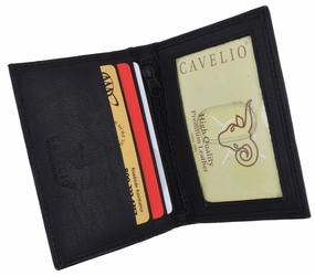 Todays Special Picks Limited Offer Alert Rfid Mens Leather Bifold Wallet Id Credit Card Holder Front Pocket Black Brown Gift Box