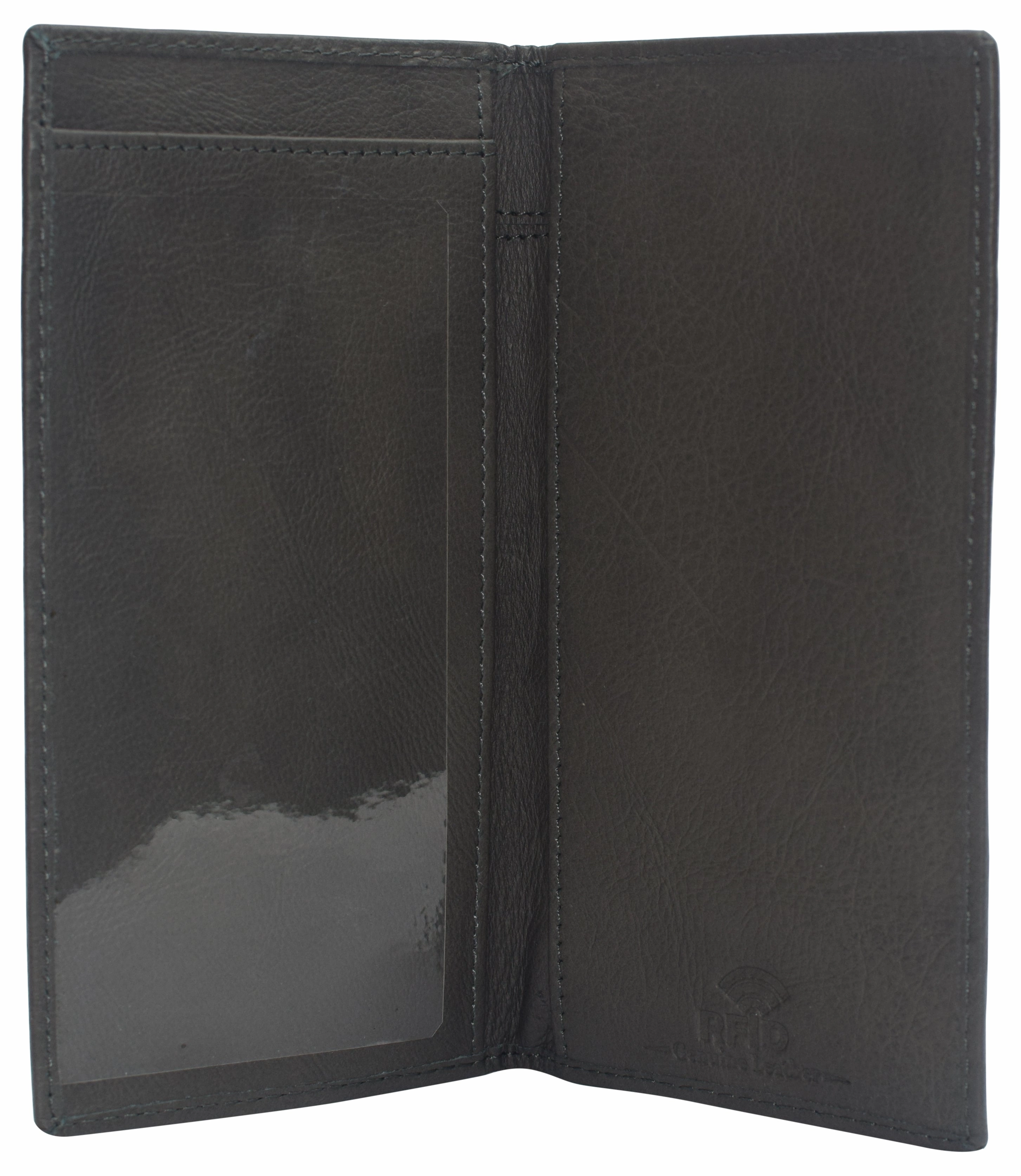 Trending Hot Deal Online Exclusive Savings Rfid Protected Genuine Leather Simple Check Book Holder Style