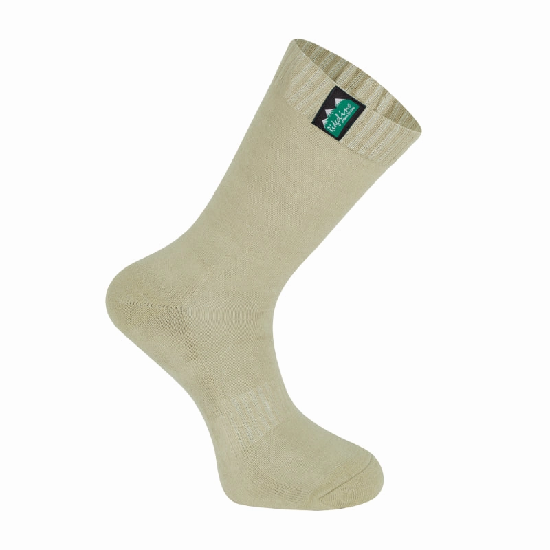 Ridgeline Cotton Work Mid Length Socks (3 Pack) - Olive Multi Shop Todays Picks