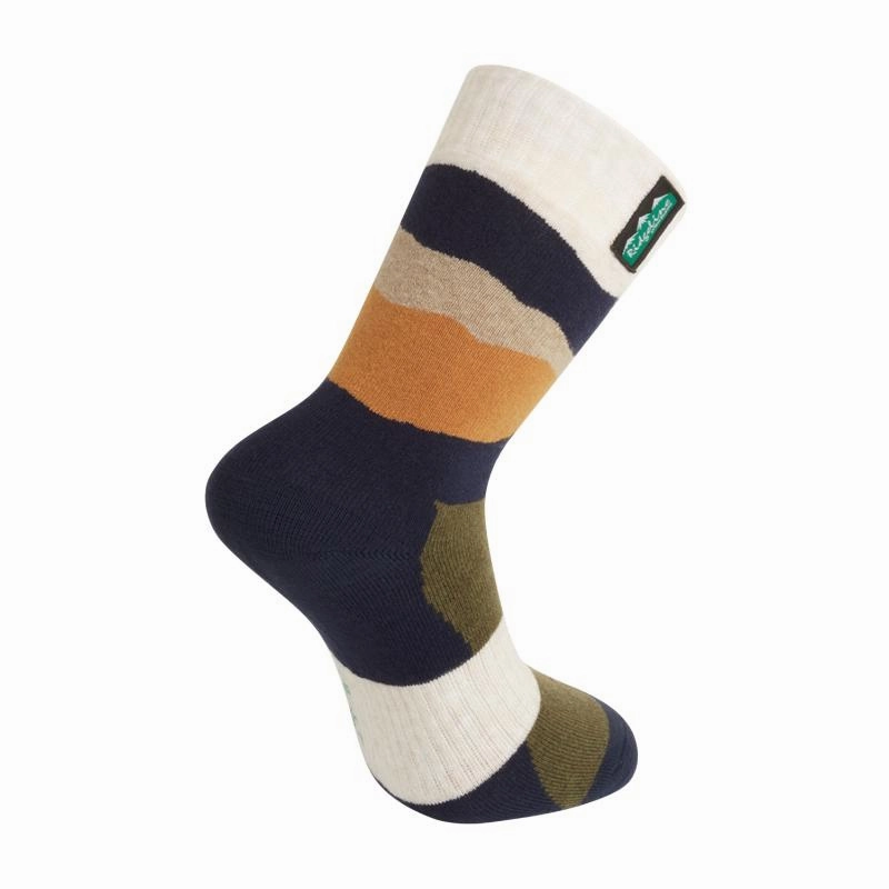 Exclusive Hot Pick Online Exclusive Steal Ridgeline Merino Wool Mid Length Socks - Olive Stripes