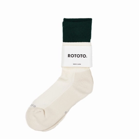 Rototo Top Block Green / Off White Hot Sale Frenzy