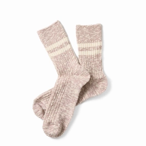 Rototo Womens Marled Sock Smoky Purple Grab It Before Gone