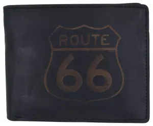 Route 66 Mens Rfid Bifold Credit Card Id Genuine Leather Wallet Weekend Sale Special Daily Deal Frenzy