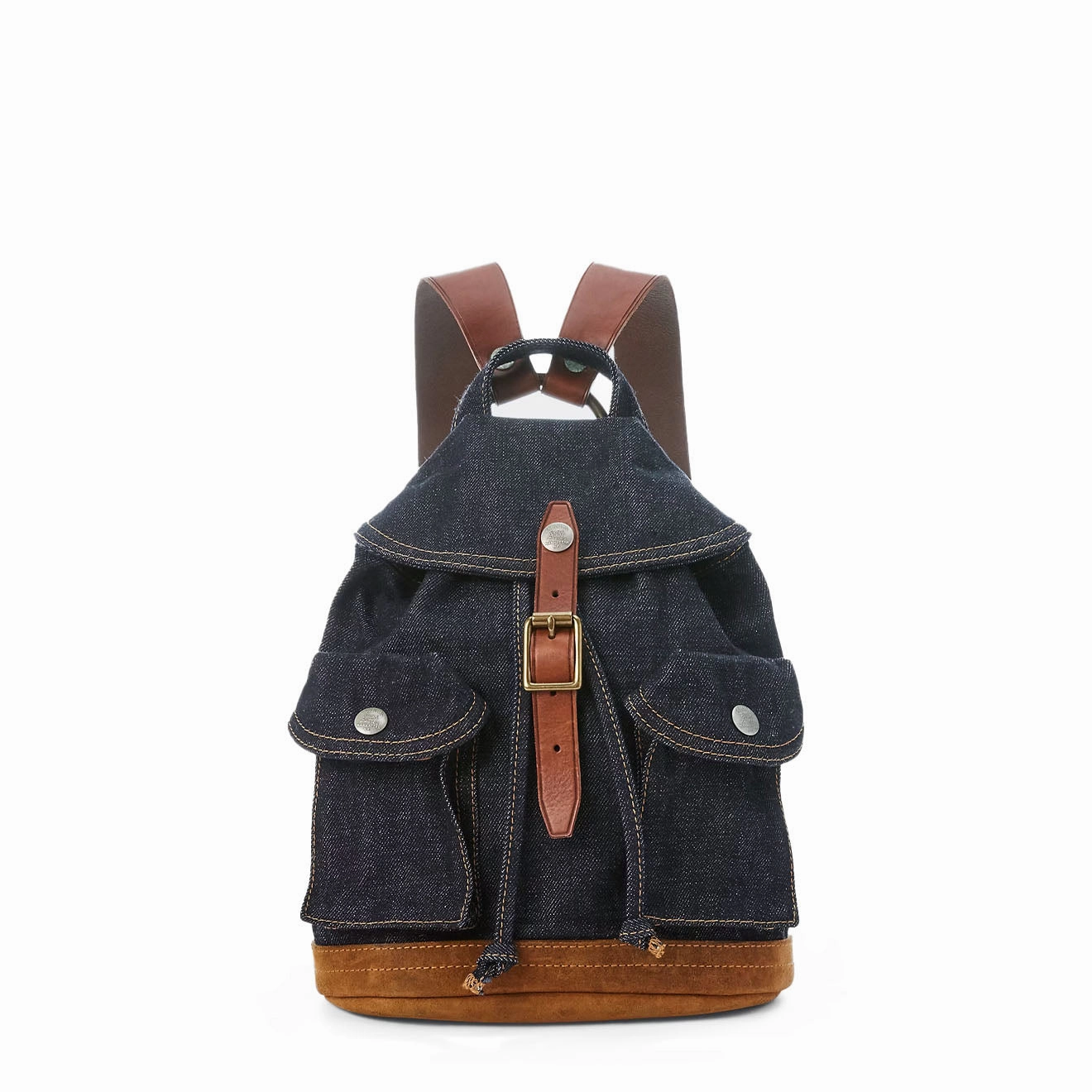 Clearance Sale Now Rrl By Ralph Lauren Mini Denim Rucksack Indigo
