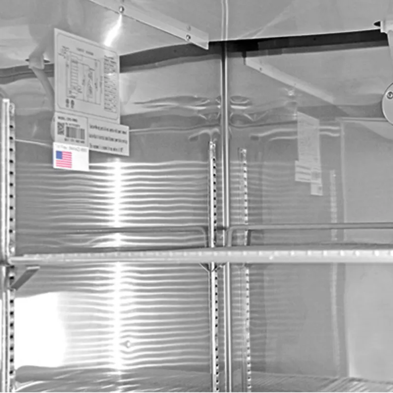 Saba - S-47FG, Commercial 2 Glass Door Reach-In Merchandiser Freezer