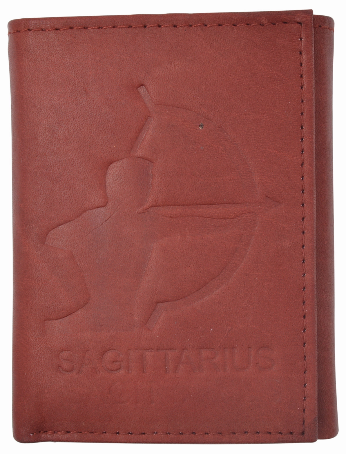 Shop Now Save Special Price Today Sagittarius Zodiac Sign Bifold Trifold Genuine Leather Men'S Wallets