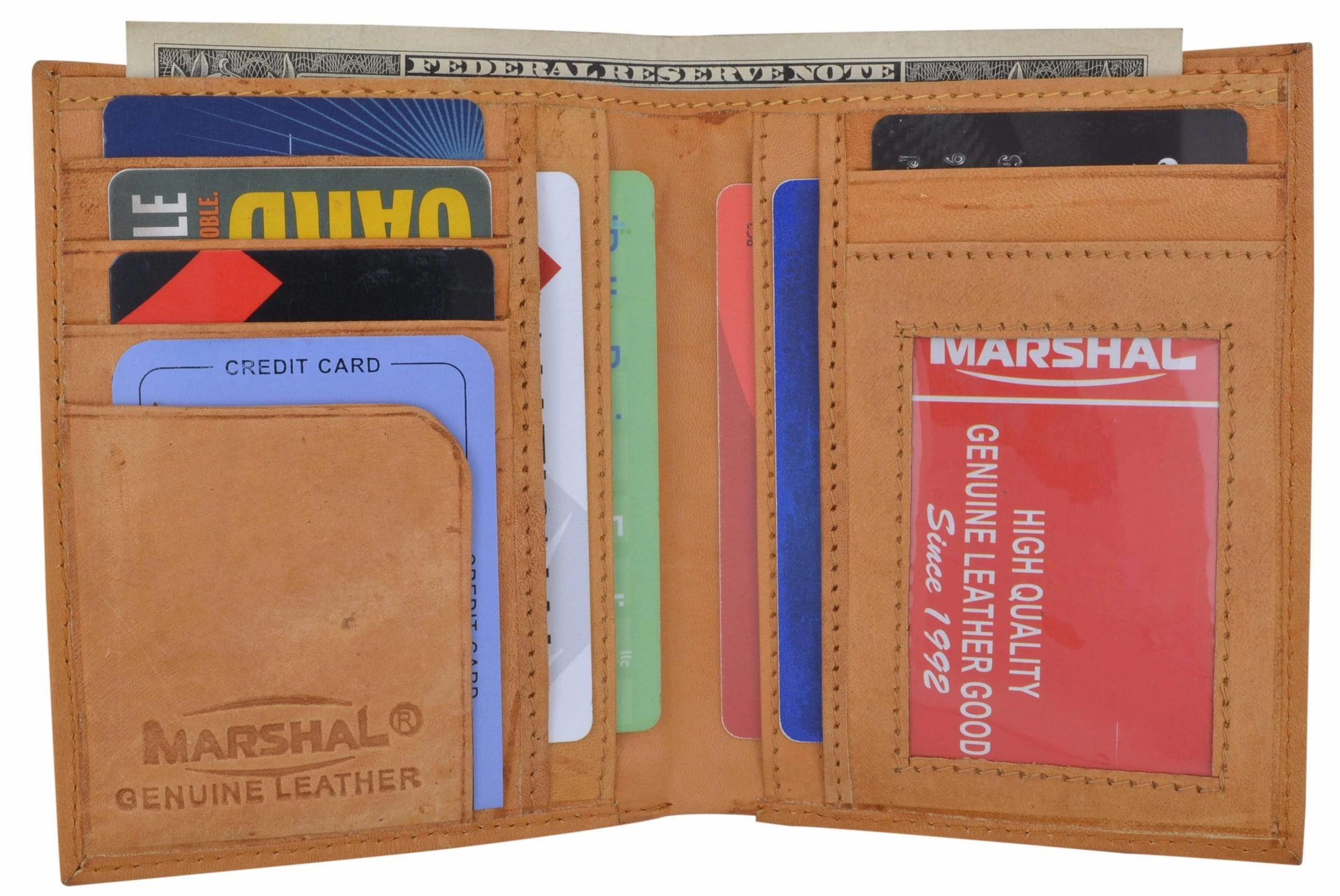Sweet Deal Today Todays Special Savings Genuine Leather Tall Bifold Card Id Holder Wallet 739 Cf