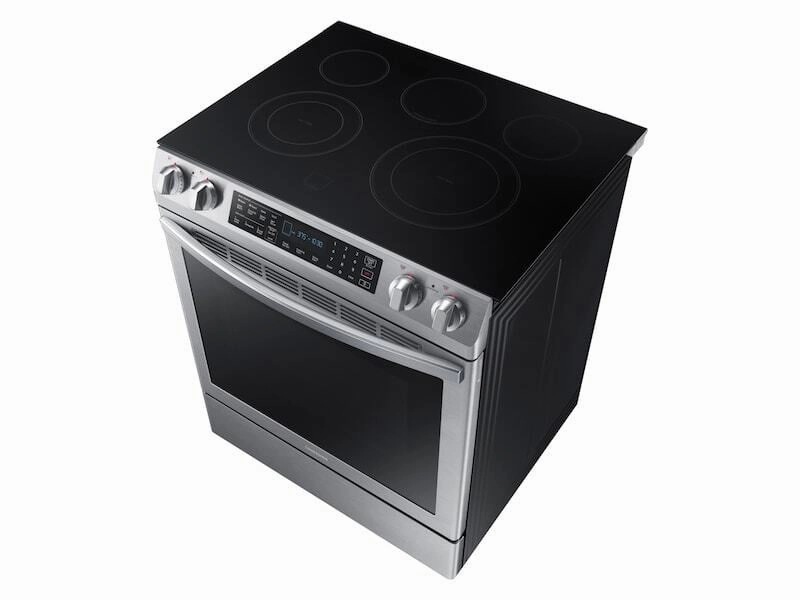 Samsung NE58R9431SS 5.8 Cu. Ft. Slide-In Electric Range In Stainless Steel