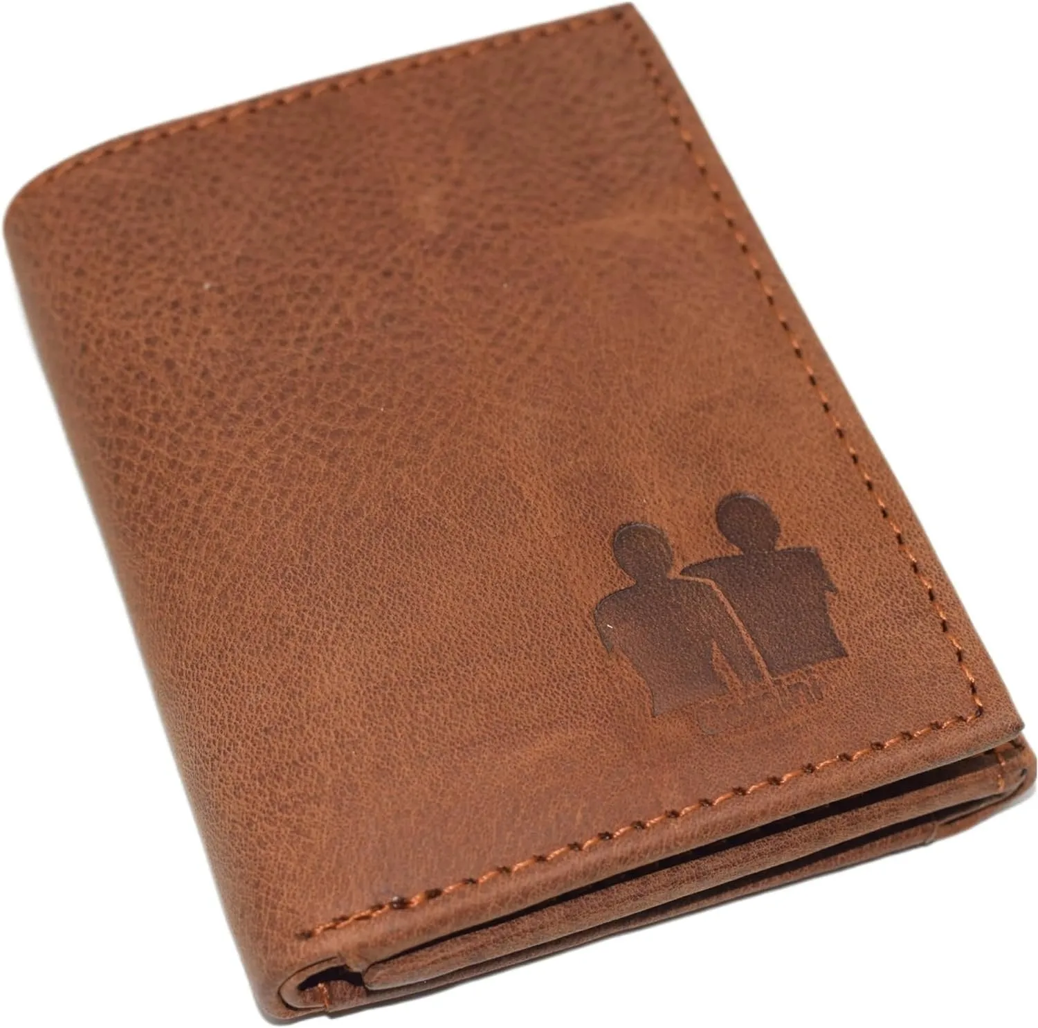 Save More Online Special Deals Online Gemini Zodiac Sign Men'S Rfid Blocking Real Leather Bifold Trifold Wallet (Bifold)