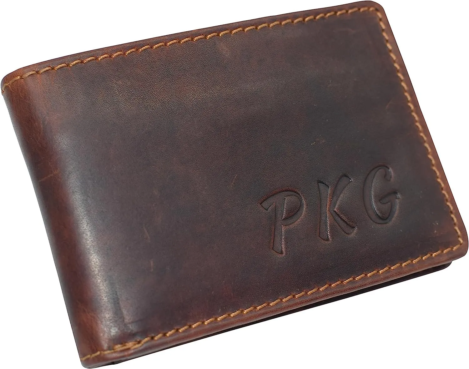 Personalized Rfid Blocking Small Mens Vintage Leather Slim Bifold Card Id Wallet Shop Grab Offer Shop Now Save