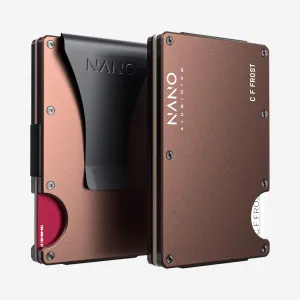 Personalised Money Clip Wallet (Sonic Copper) Clearance Blowout