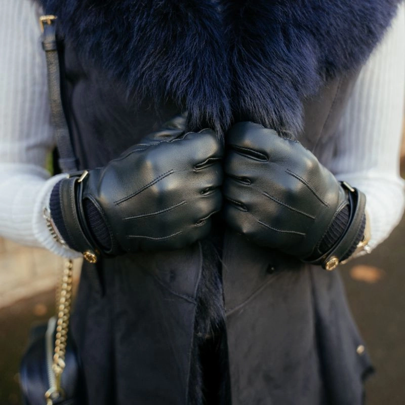 Salthouse England Elektra Ladies Leather Gloves - Black Hot Picks Today Dont Miss Big Savings