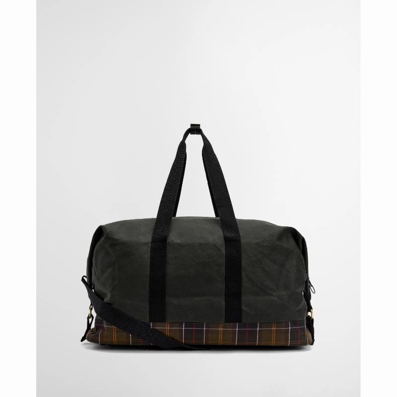 Barbour Field Wax Holdall Bag - Sage/Classic Best Price Today Mega Hot Offer