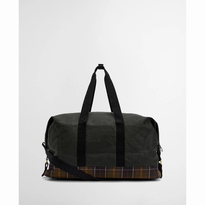 Barbour Field Wax Holdall Bag - Sage/Classic Best Price Today Mega Hot Offer