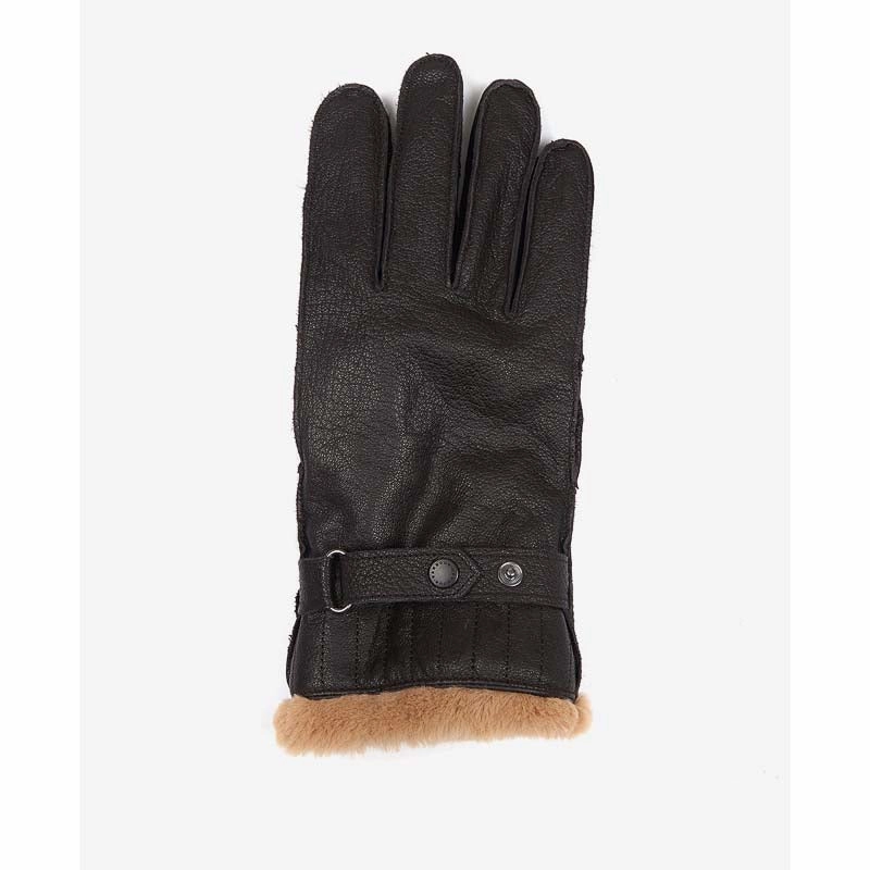 Barbour Leather Utility Mens Gloves - Brown Hot Pick Online