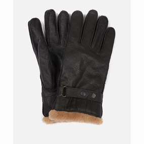Barbour Leather Utility Mens Gloves - Brown Big Sale Today Shop Grab Offer