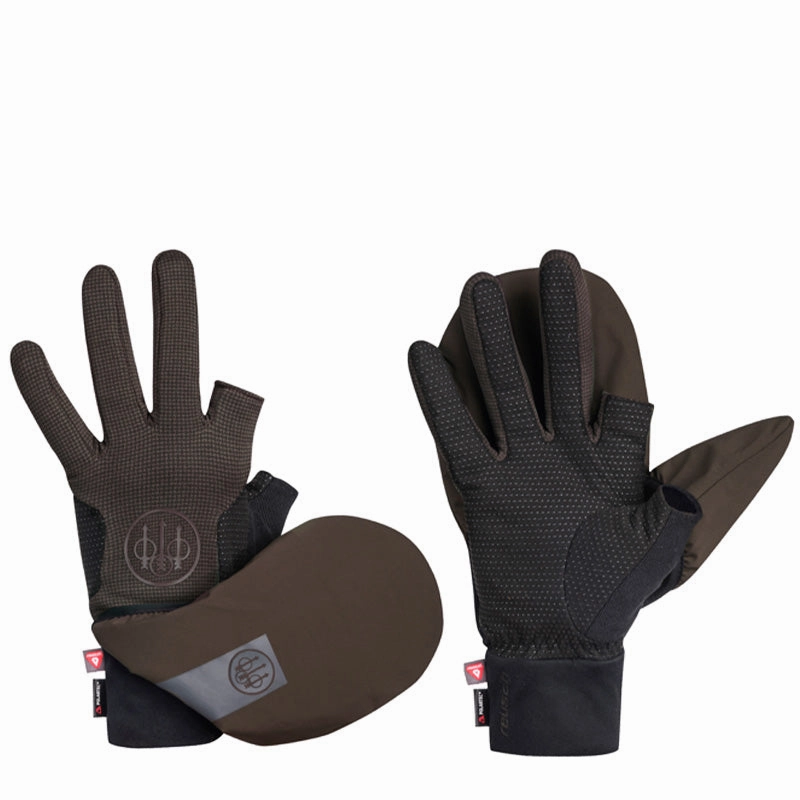 Deal Frenzy Today Beretta Padded Double Gloves Brown Bark