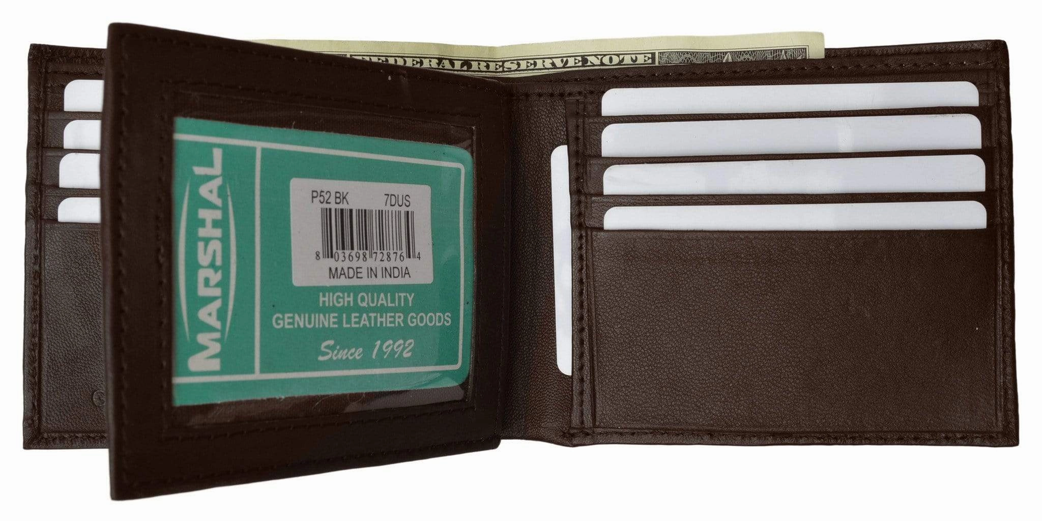 Men'S Multi-Card Compact Center Flip Bifold Wallet P 52 (C) Clearance Event Today