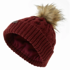 Schoffel Bakewell Ladies Bobble Hat - Damson Clearance Steal Today MustHave Deals