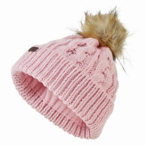 Shop Grab Savings Schoffel Bakewell Ladies Bobble Hat - Pale Pink