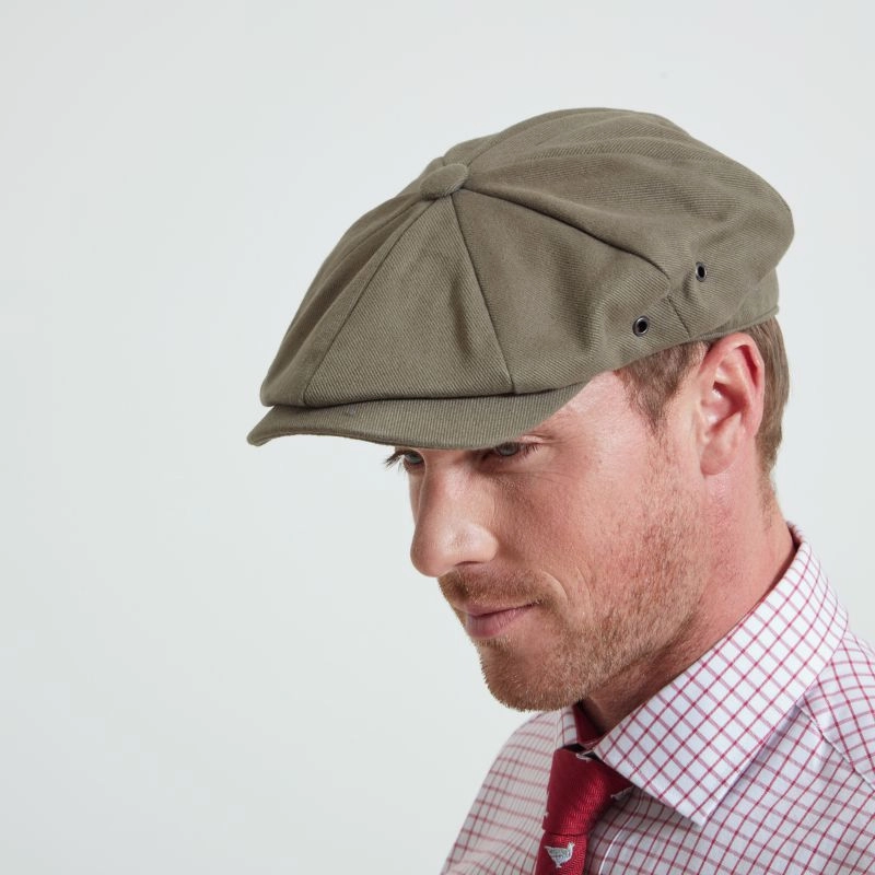 Schoffel Beeley Mens Bakerboy Cap - Loden Green Daily Hot Deal