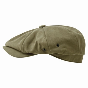 Schoffel Beeley Mens Bakerboy Cap - Loden Green Surprise Offer Now