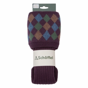 Sweet Deal Today Schoffel Ptarmigan Ladies Merino Sock - Purple