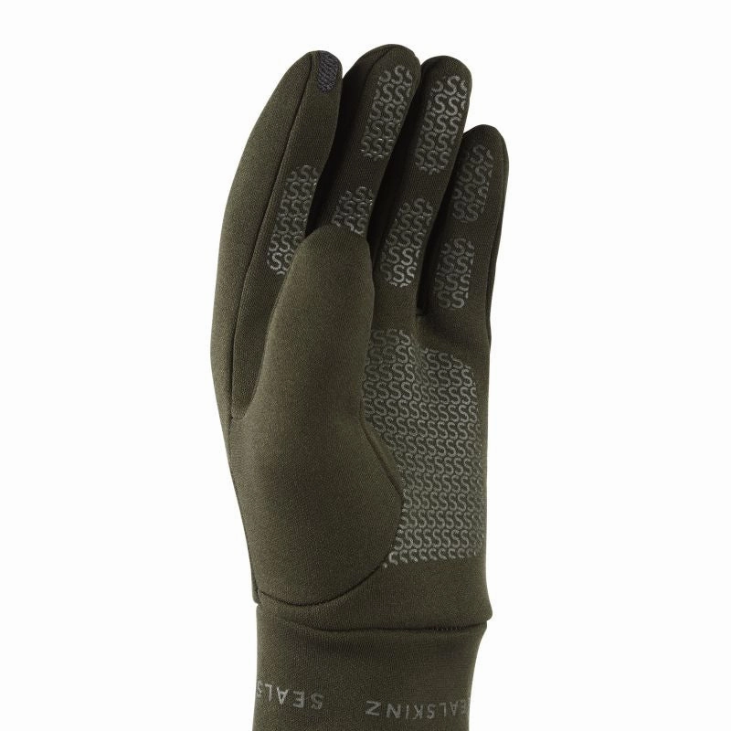 Sealskinz Acle Nano Fleece Gloves - Olive Instant Savings Inside