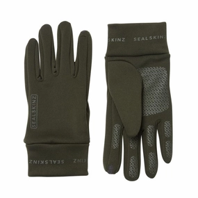 Sealskinz Acle Nano Fleece Gloves - Olive Flash Sale Now