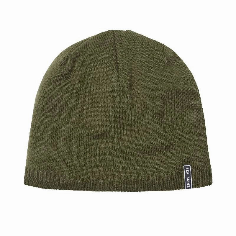 Limited Time Steal Mega Online Discount Sealskinz Cley Waterproof Cold Weather Beanie - Olive