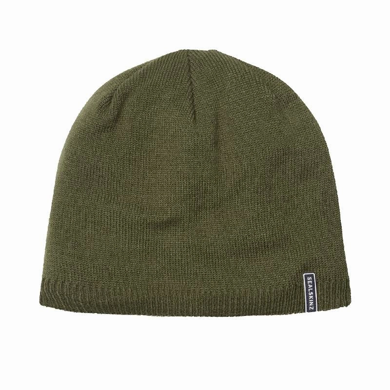 Instant Savings Deal Sealskinz Cley Waterproof Cold Weather Beanie - Olive
