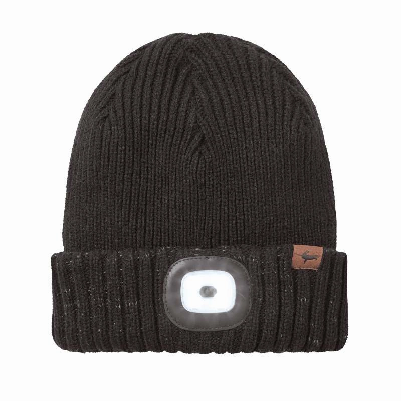 Hot Savings Alert Trending Deals Today Sealskinz Heydon Waterproof Led Roll Cuff Beanie - Black