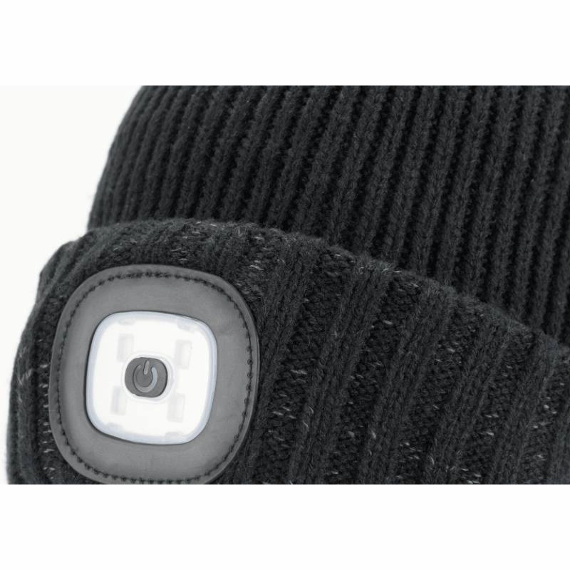 Flash Sale Now Shop Todays Picks Sealskinz Heydon Waterproof Led Roll Cuff Beanie - Black