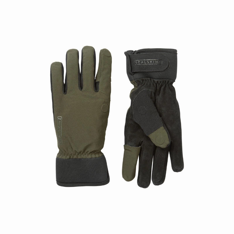 Mega Hot Offer MustHave Deal Sealskinz Stanford All Weather Waterproof Sporting Gloves - Olive