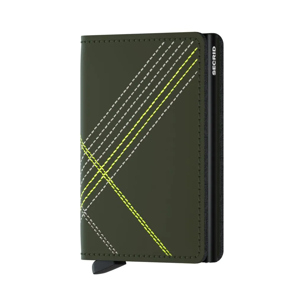 Dont Miss Hot Deals Secrid Linea Stitch Slim Wallet
