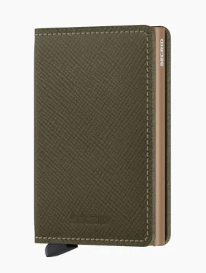 Clearance Savings Now Secrid Saffiano Slim Wallet