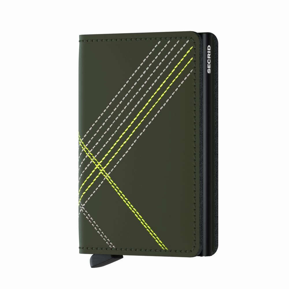 Shop the Savings Shop Hot Deals Secrid Linea Stitch Slim Wallet