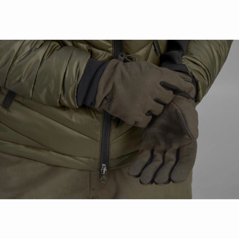 Hot Picks Today Clearance Alert Now Seeland Climate Seetex Waterproof Gloves - Pine Green