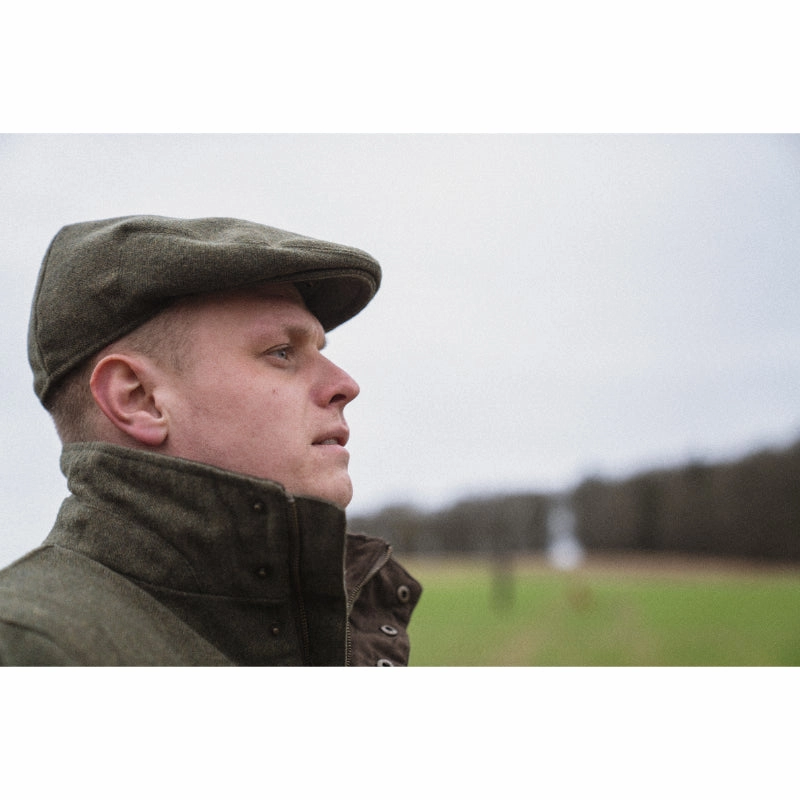 Flash Pick Today Seeland Hillside Seetex Sixpence Waterproof Flat Cap - Moss Green