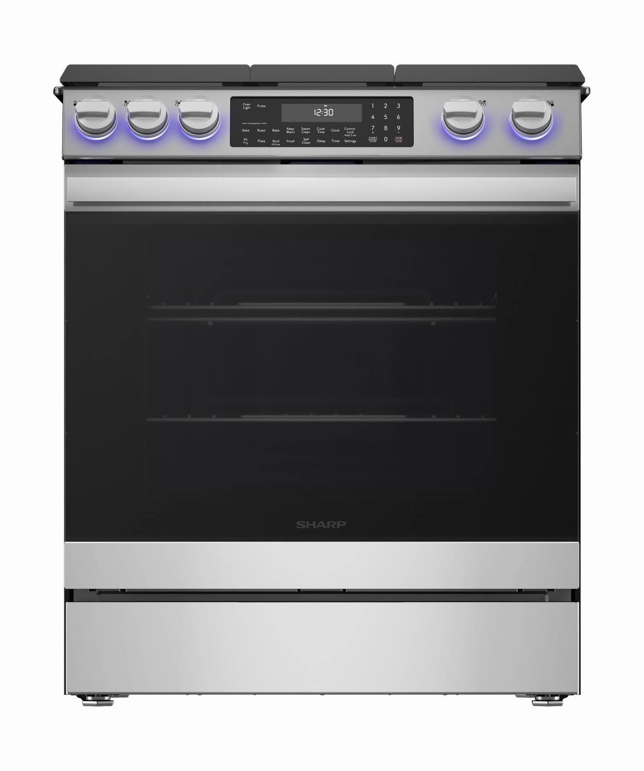 Sharp SSG3065JS 30 In. Gas Convection Slide-In Range With Air Fry