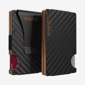 002 Money Clip Wallet (Stealth Black/Ventura Orange) Dont Miss Hot Deals
