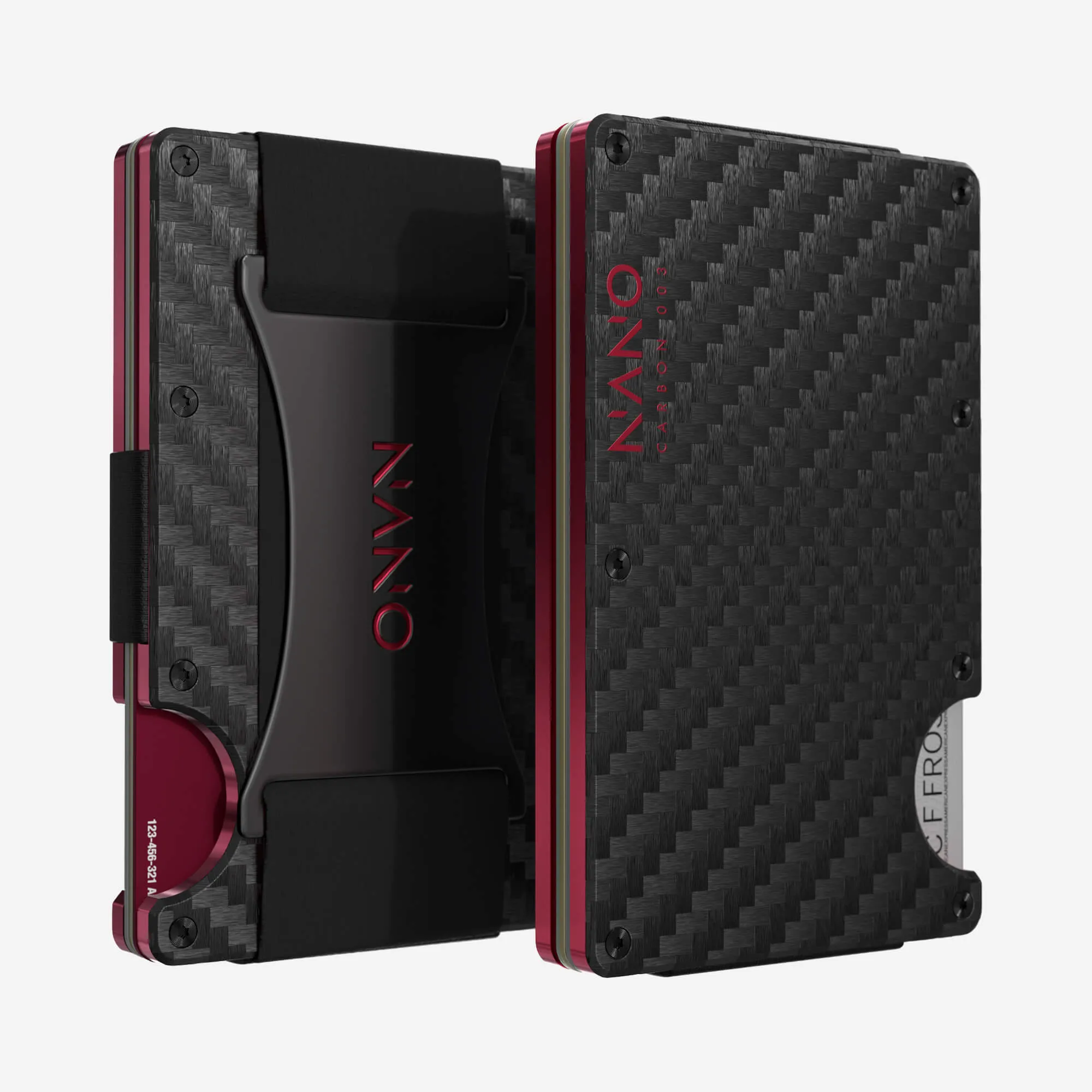 003 Cash Strap Wallet (Stealth Black/Volcano Red) Big Sale Today Today Only Hot Sale