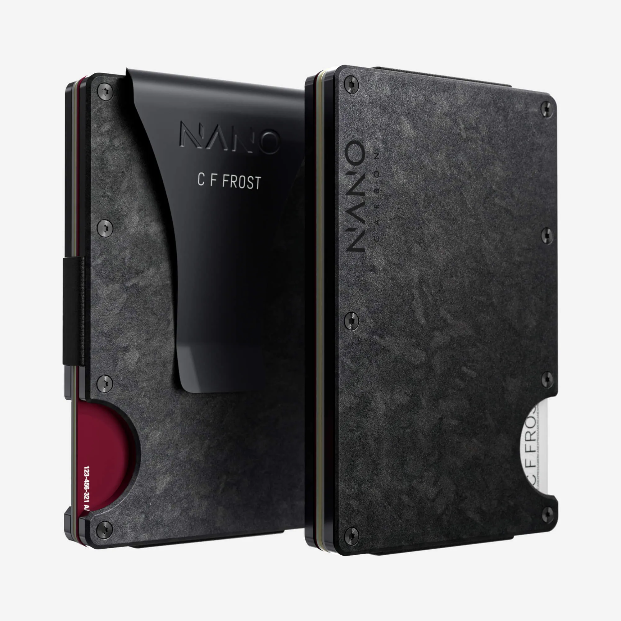 Flash Offer Today Surprise Discount Today Personalised Money Clip Wallet (Nero)