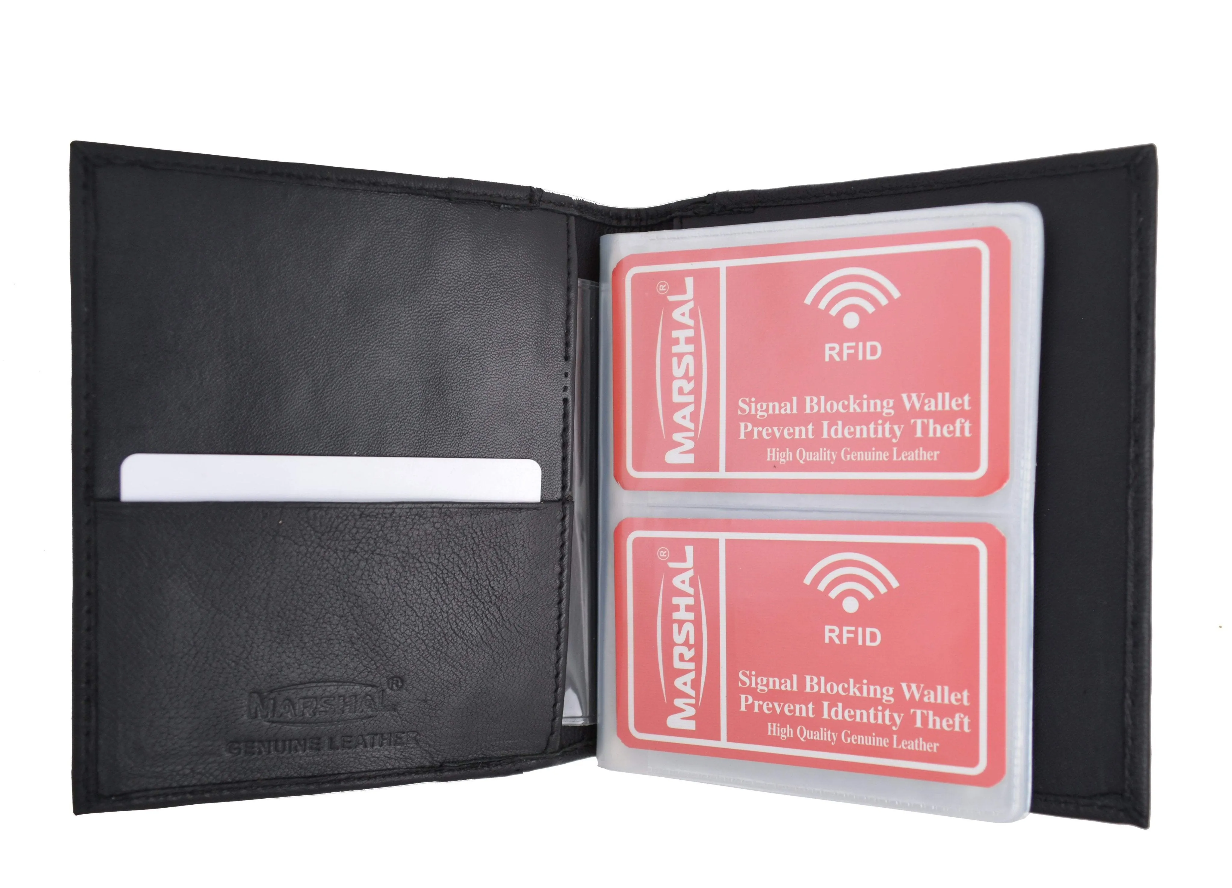 Hot Picks Today Trendy Picks Today New Rfid Blocking Soft Genuine Leather Multi Credit Card Holder Wallet Rfidp2570