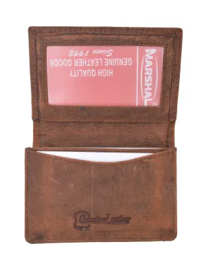 Soft Vintage Genuine Leather Rfid Business Card Id Holder With Expandable Pocket Rfid70Htc Special Online Offer Hot Savings Alert