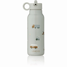 Liewood Vehicles / Dove Blue Falk Water Bottle 350 Ml Online Exclusive Offer Flash Sale Now