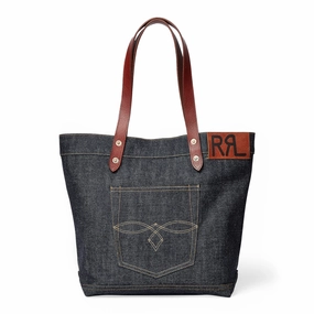 MustHave Items Flash Sale Now Rrl By Ralph Lauren Denim Tote Indigo