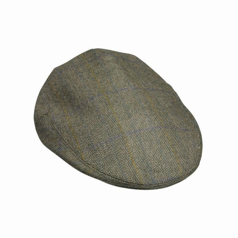 Laksen Classic Mens Tweed Flat Cap - Laird Tweed Big Sale Today